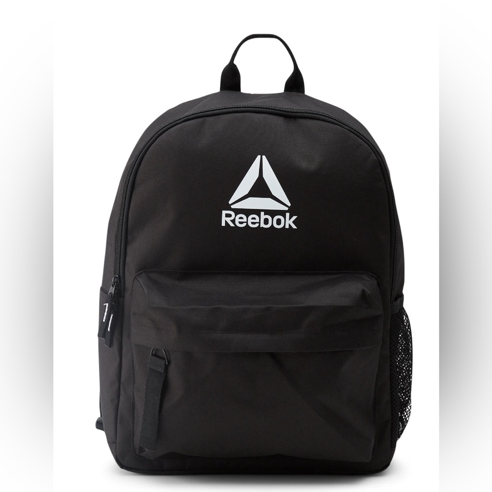 Reebok Men’s Beau Backpack with 12.5” Laptop Sleeve, Black